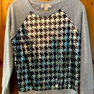 Michael Kors sequined sweatshirt